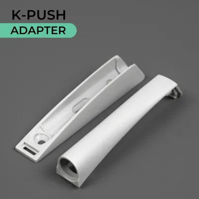 Adapter do odbojnika K-PUSH TECH 37 mm - SZARY