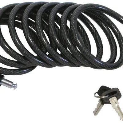 Blokada Rowerowa Fiamma Cable Lock NA Klucz 250 cm