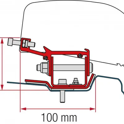 Adapter Markizy Fiamma F40 VAN Trafic OD 2014