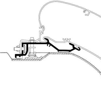 Adapter Markizy Thule Ducato Dachowy 07-