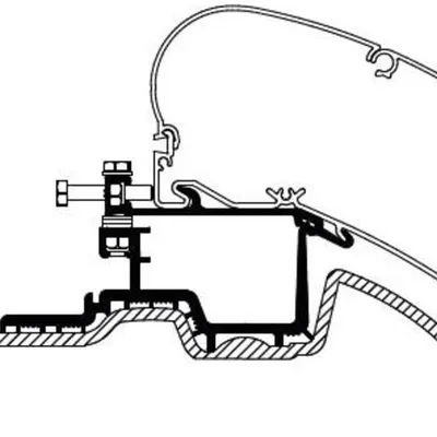 Adapter Markizy Thule MB Sprinter Dachowy