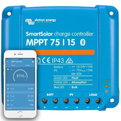 Regulator Ładowania Mppt Victron 75/15A Bluetooth