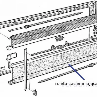 Roleta Okna Bocznego 900x600 Dometic S4