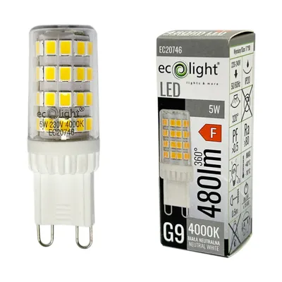 Żarówka LED G9 5W 4000K