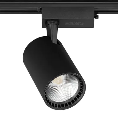 Lampa szynowa LED 20W 4000K ECO czarna 1F