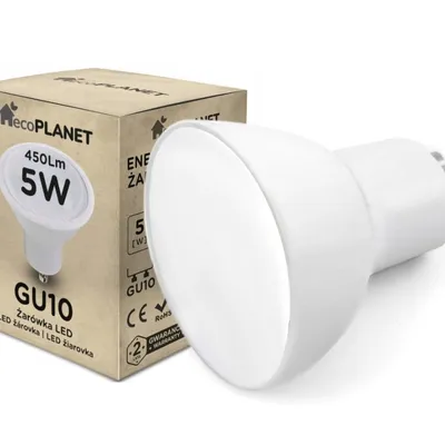 Żarówka LED ecoPLANET GU10 5W 4000K