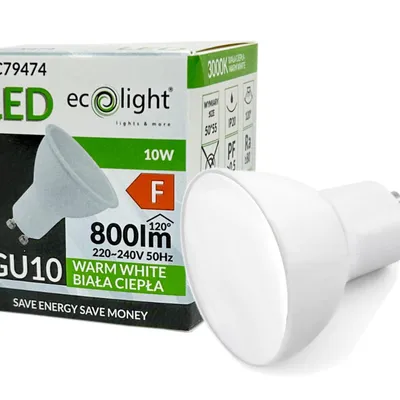 Żarówka LED GU10 10W 3000K