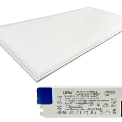 Panel podtynkowy LED 120x60 Sirrah 60W 6000K