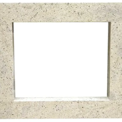 rama portalowa kominkowa 15 cm - 660 x 522 mm - granit Kashmir White