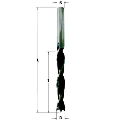 Wiertło wymienne nieprzelotowe SP 517.040.31 D4 I43 L75 S4