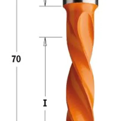 Wiertło nieprzelotowe długie 309.080.12 D8 I43 L70 S10x20