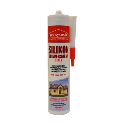 Silikon Uniwersalny biały 310ml Klimas