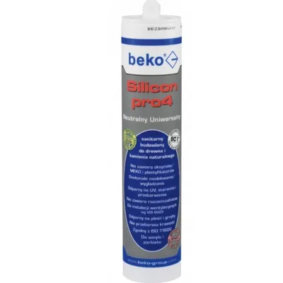 Silikon bezbarwny neutralny BEKO PRO4 310 ml