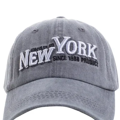 Czapka z daszkiem męska haft New York Vintage