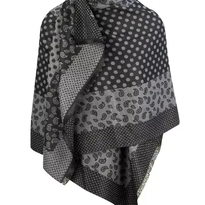 Szal szalik elegancka chusta pashmina Elegancki PAISLEY