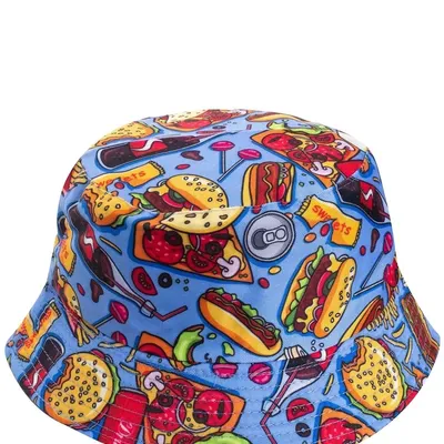 Kolorowy dwustronny Kapelusz czapka BUCKET HAT