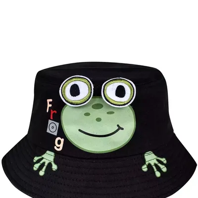 Dziecięcy Kapelusz czapka BUCKET HAT żabka