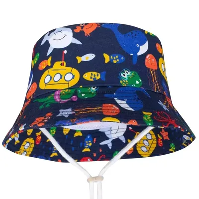 Kapelusz czapka BUCKET HAT nadruk dziecięcy