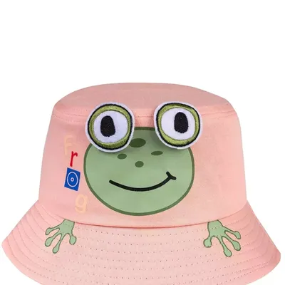 Dziecięcy Kapelusz czapka BUCKET HAT żabka