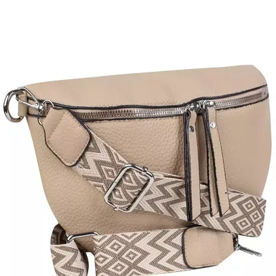 Modna duża NERKA biodrówka crossbody