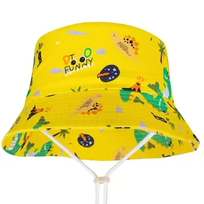 Kapelusz czapka BUCKET HAT nadruk dziecięcy