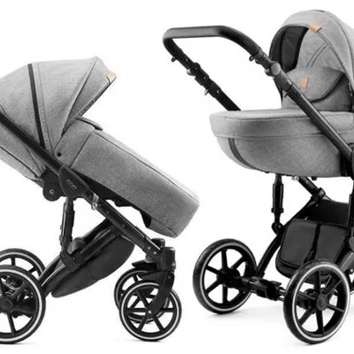 Dada Prams Max 500 New Wózek Głęboko-Spacerowy 2w1 Dolomite Silver