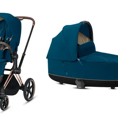 Cybex ePRIAM 2.0 Wózek Głęboko-Spacerowy 2w1 Mountain Blue