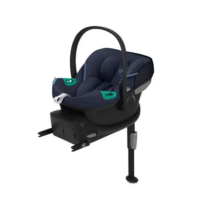 Cybex Aton S2 I-Size Fotelik Samochodowy 0-13kg Ocean Blue 2023 + Cybex Baza One