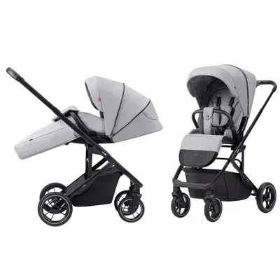 Carrello Alfa Wózek Spacerowy Feather Grey 2023