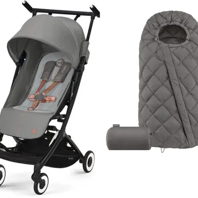 Cybex Libelle Wózek Spacerowy Lava Grey 2023 + Snogga 2 Gratis