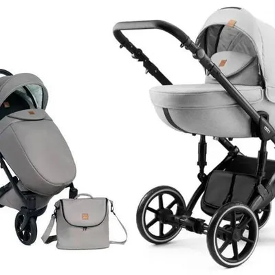 Dada Prams Max 500 New Wózek Głęboko-Spacerowy 2w1 Dolomite Silver