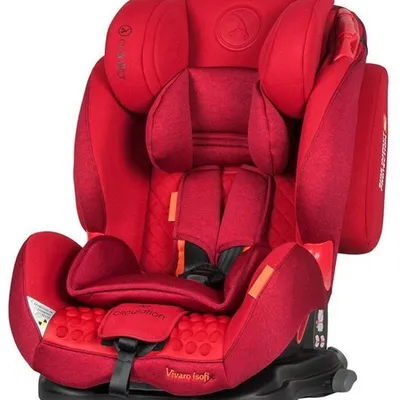 Coletto Vivaro Isofix Fotelik Samochodowy 9-36 kg Czerwony