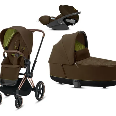 Cybex Priam 2.0 + Cloud Z I-size Wózek Głęboko-Spacerowy + Fotelik Samochodowy 0-13kg Khaki Green