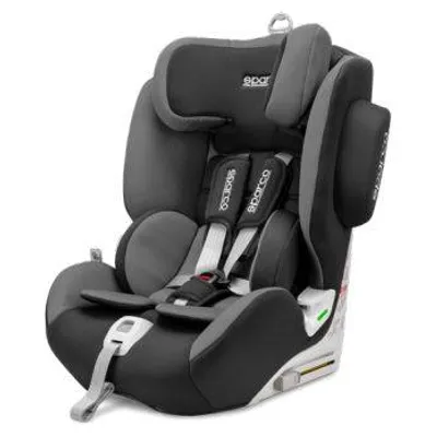 Sparco SK1000I Isofix Fotelik Samochodowy 9-36kg Czarno-Szary