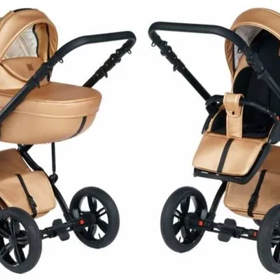 Dada Prams Max 500 Wózek Głęboko-Spacerowy 2w1 Golden Rose