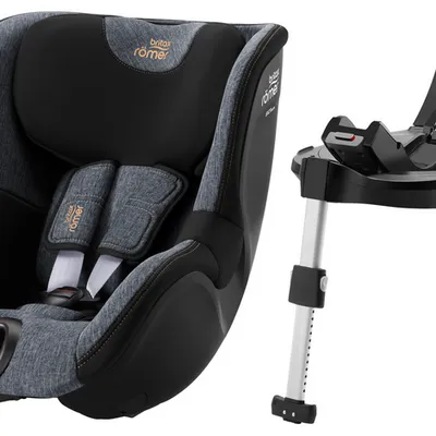 Britax Dualfix 3 I-Size Fotelik Samochodowy 0-18kg + Baza Flex Base 5Z Blue Marble