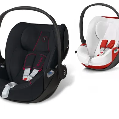 Cybex Cloud Z I-Size Fotelik Samochodowy 0-13 kg Victory Black - Ferrari + Letnia Tapicerka