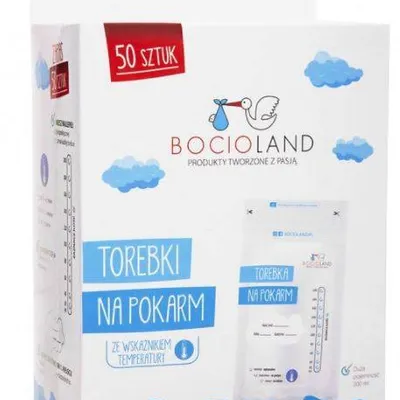 Bocioland Woreczki Na Mleko 200 ml 50 szt BOC0158