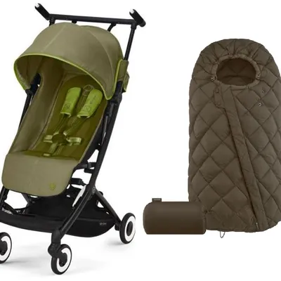 Cybex Libelle Wózek Spacerowy Nature Green 2023 + Snogga 2 Gratis