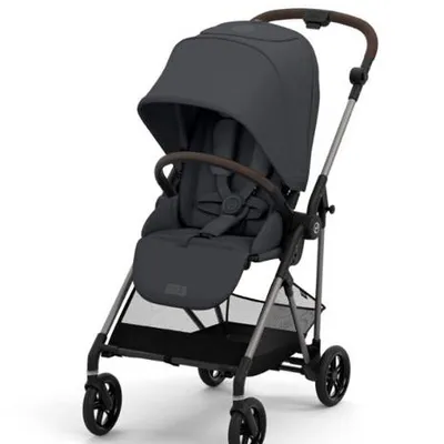 Cybex Melio New Wózek Spacerowy Rama Taupe Monument Grey