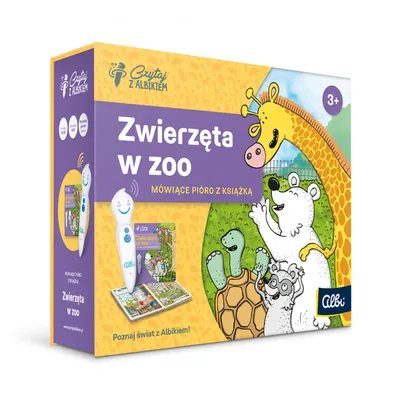 Albi Czytaj z Albikiem Zestaw Zwierzęta w Zoo