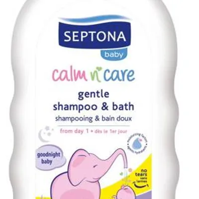 Septona Baby Shampoo&Bath Szampon i Żel do Kąpieli Dla Dzieci z Dziurawcem i Lawendą 200ml