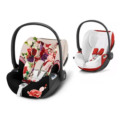 Cybex Cloud Z I-Size Fotelik Samochodowy 0-13 kg + Tapicerka Letnia Spring Blossom Light