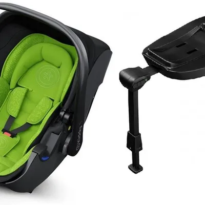 Kiddy Evolution Pro 2 Fotelik Samochodowy 0-13kg Lizard Green + Kiddy Baza Isofix