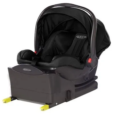 Graco Snugride I-Size Fotelik Samochodowy Mindight Black