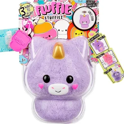 MGA Fluffie Stuffiez Small Plush - Unicorn