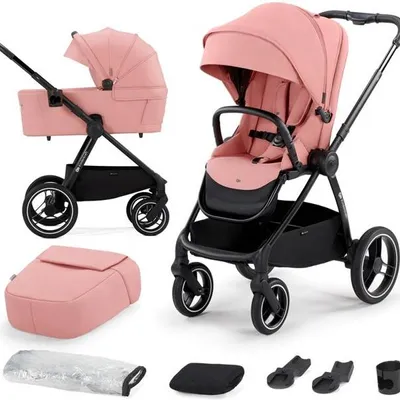 Kinderkraft Nea Wózek Głęboko-Spacerowy 2w1 Ash Pink