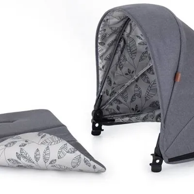 Petite&Mars Royal Budka Wózka Spacerowego Ultimate Grey