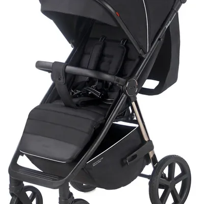 Carrello Bravo Plus 2023 Wózek Spacerowy Jet Black