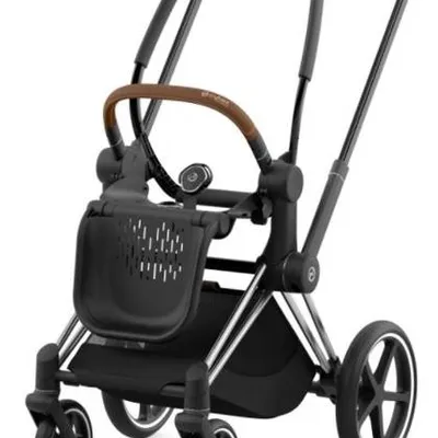 Cybex Priam 4.0 Rama w zestawie ze stelażem siedziska Chrome + Brąz